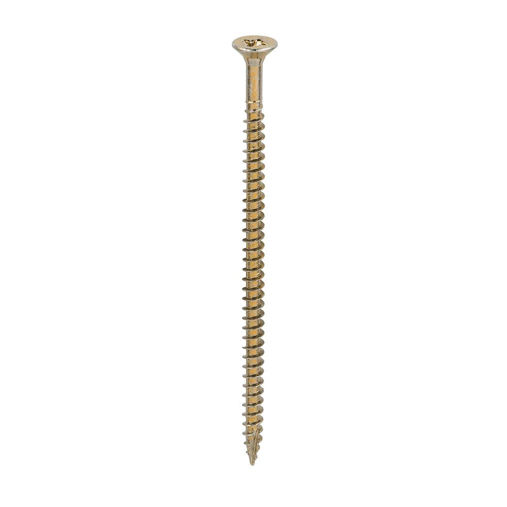 TIMCO Classic Screw PZ2 CSK ZYP 4.0 x 80 Gold Pack 200