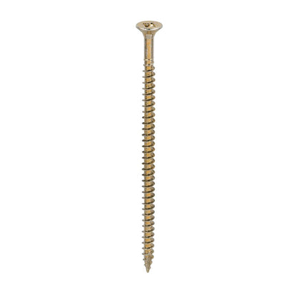 TIMCO Classic Screw PZ2 CSK ZYP 4.0 x 80 Gold Pack 200