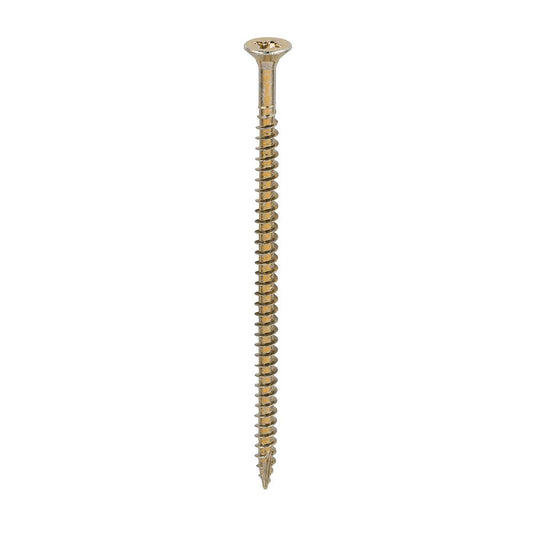 TIMCO Classic Screw PZ2 CSK ZYP 4.0 x 80 Gold Pack 200