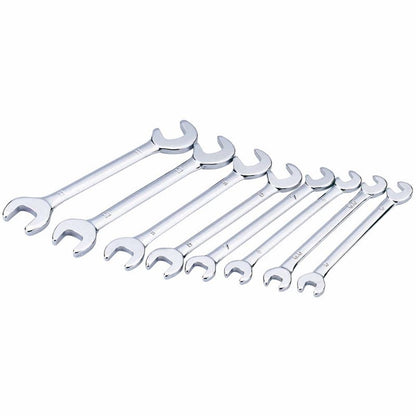 Draper 8PC OBSTRUCTION SPANNER SET MM 19754 Metric Obstruction/Ignition Mini Spanner Set (8 Piece)