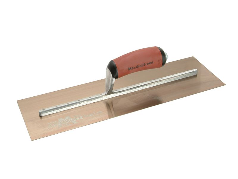 Marshalltown MXS165GD MXS165GD Gold Finishing Trowel DuraSoft® Handle 16 x 5in