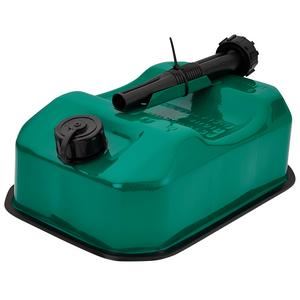 Draper Green Mild Steel Fuel Can 5 L Automotive Garage Workshop Fuel Storage Transfer