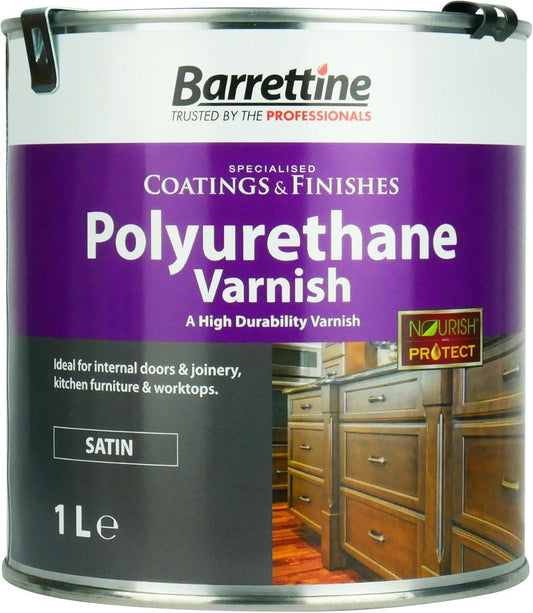 TIMCO Polyurethane Varnish Satin nan 1L Pack 1.0