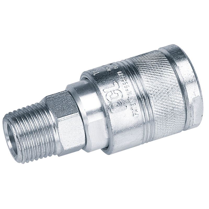 25815 Draper 1/2 BSP Male Thread Air Line Coupling (Sold Loose) A5JM02 BULK Air Fittings Professional Trade DIY Workshop Garage Use