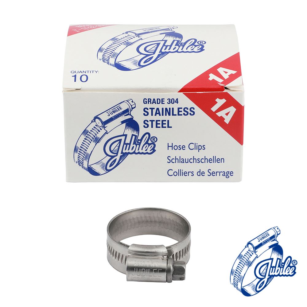 TIMCO Jubilee Clip SS 22-30mm Pack 10