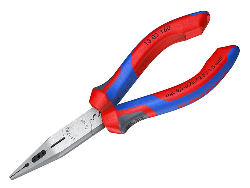 Knipex 13 02 160 SB 4-in-1 Electrician's Pliers Multi-Component Grip 160mm (6.1/4in)