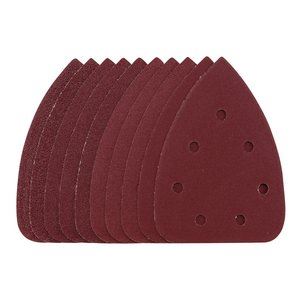 Draper DETAIL SANDING SHEET ASSRT 8626 08626 Detail Sanding Sheets with Hook and Loop, 140mm, SSD6 (Pack of 10)