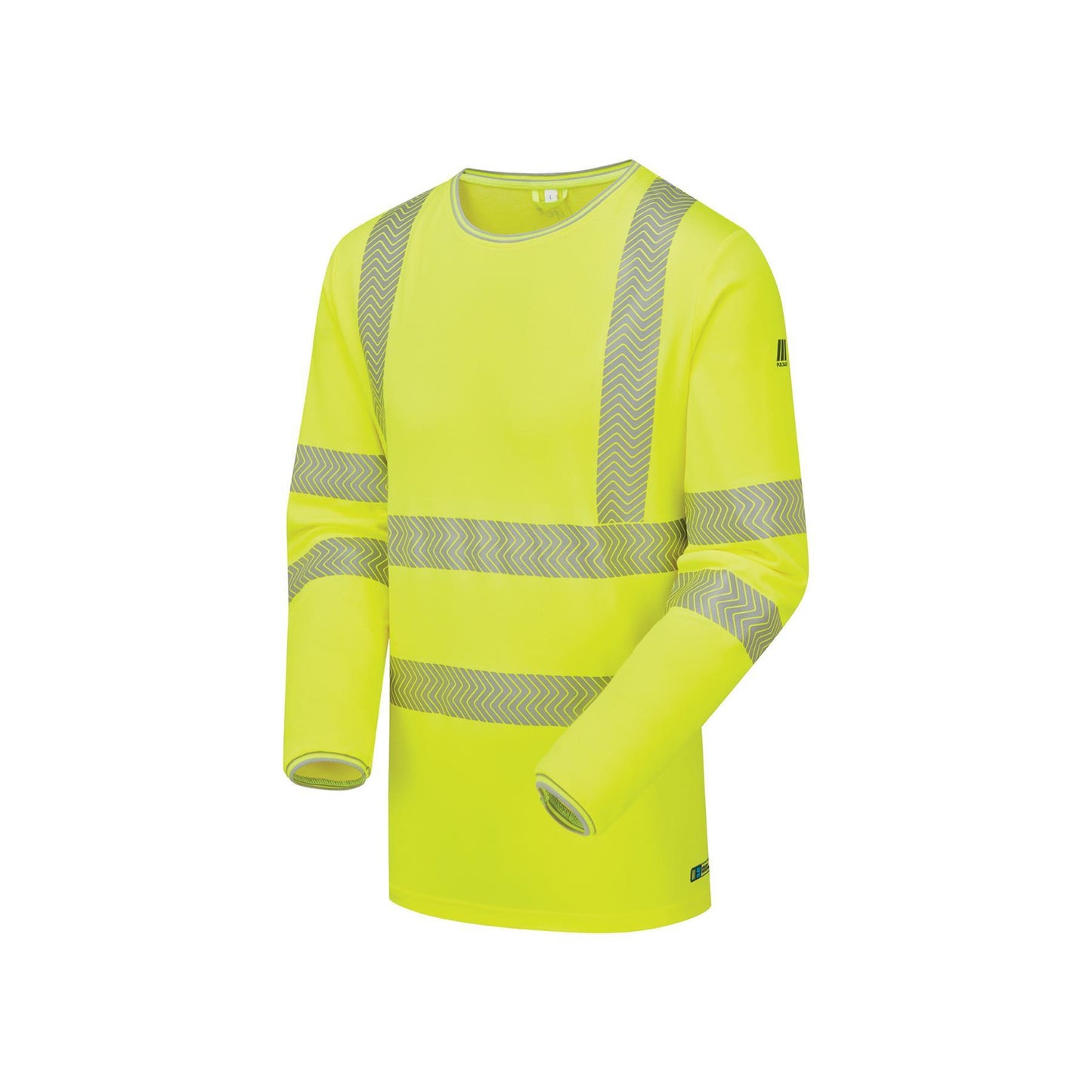 Pulsar LFE935 GRS Hi Vis Long Sleeve T-Shirt Yellow Orange High Visibility Workwear