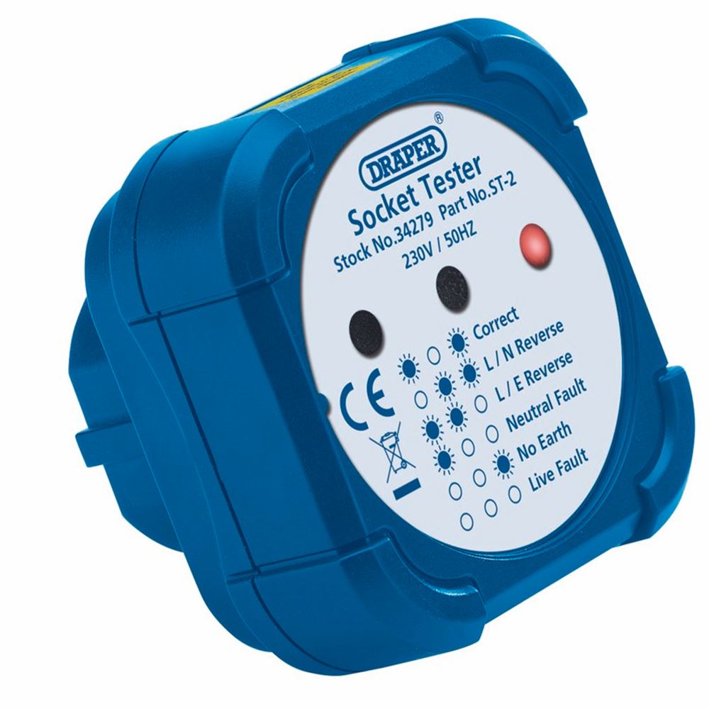Draper SOCKET TESTER 34279 13A Socket Tester