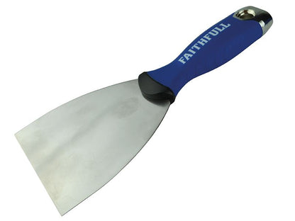 Faithfull FAISGFK100ME Soft Grip Filling Knife 100mm |