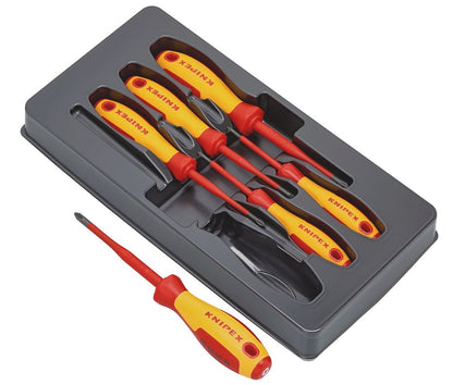 Draper VDE SET OF SCREWDRIVERS PH/PZ 28015 28015 VDE Insulated PhillipsÂ®/PozidrivÂ® Screwdriver Set