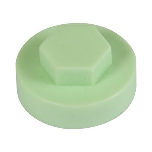 TIMCO Hex Cover Cap - Eau de Nil 16mm Pack 1000