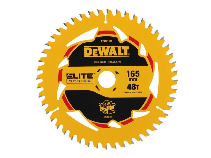 DeWalt Power Tools DT4101 Fine Finish Blade 165 x 20mm x 48T