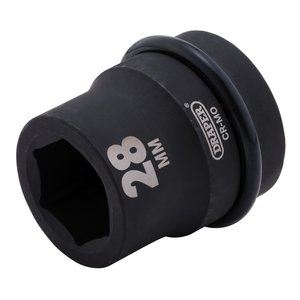 Draper 28MM IMPACT SOCKET 1DR 05109 HI-TORQÂ® Metric Impact Sockets, 1" Sq. Dr.