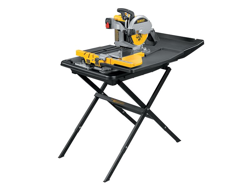 DeWalt D24000-LX D24000 Wet Tile Saw with Slide Table 1600W 110V