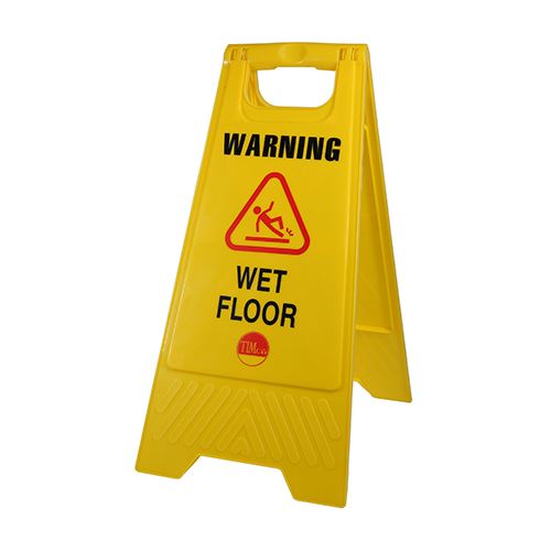 TIMCO A-Frame Sign Wet Floor 610 x 300 x 30 Pack 1