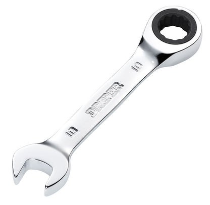 Draper 10MM STUBBY RATCHETING SPANNER 27865 27865 HI-TORQÂ® Metric Stubby Ratchet Combination Spanner