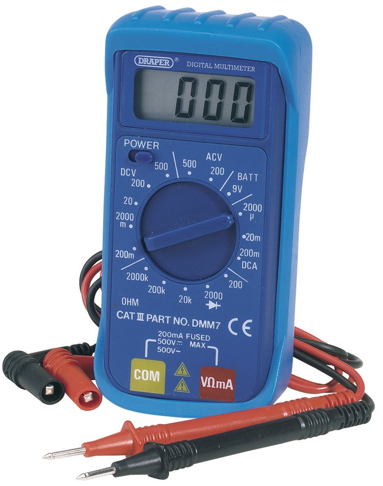 Draper POCKET DIGITAL MULTIMETER 52320 Digital Multimeter