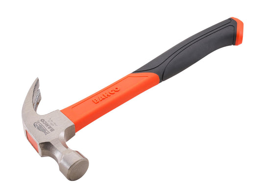 Bahco 567g (20oz) Fibreglass Claw Hammer Professional Trade DIY Workshop Equipment