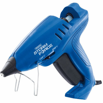 Draper 230V GLUE GUN VARI-HEAT 400W 83661 Storm ForceÂ® Variable Heat Glue Gun with Six Glue Sticks (400W)
