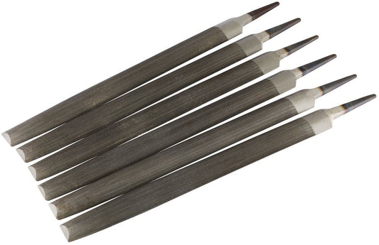 60230 Draper Smooth Cut Half Round File, 6 x 300mm HRF/3 Half Round Files Professional Trade DIY Workshop Garage Use
