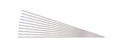 Draper 1.6X150MM ZIRCONIATED TUNGSTEN 98449 98449 Zirconiated Tungsten Electrodes, 1.6 x 150mm (Pack of 10)