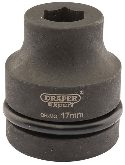 Draper 17MM IMPACT SOCKET 1DR 05098 HI-TORQÂ® Metric Impact Sockets, 1" Sq. Dr.