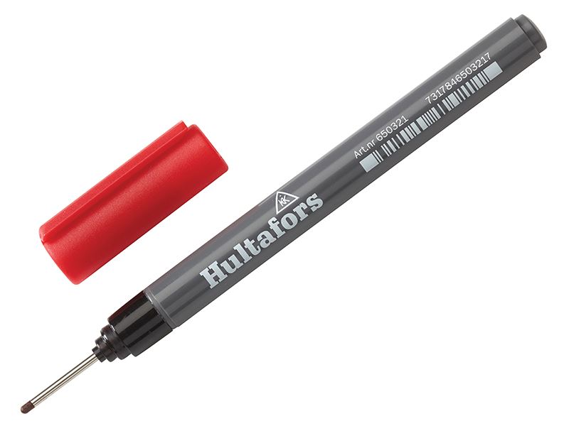 Hultafors 650320 Deep-Hole Marker Red