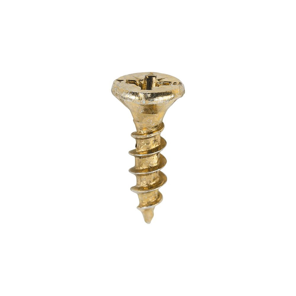 TIMCO Velocity Screw PZ2 CSK ZYP 4.0 x 16 Gold Pack 200