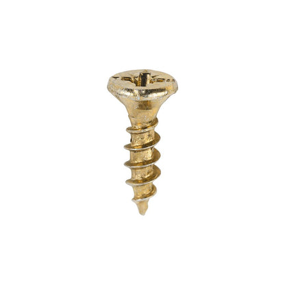 TIMCO Velocity Screw PZ2 CSK ZYP 4.0 x 16 Gold Pack 200