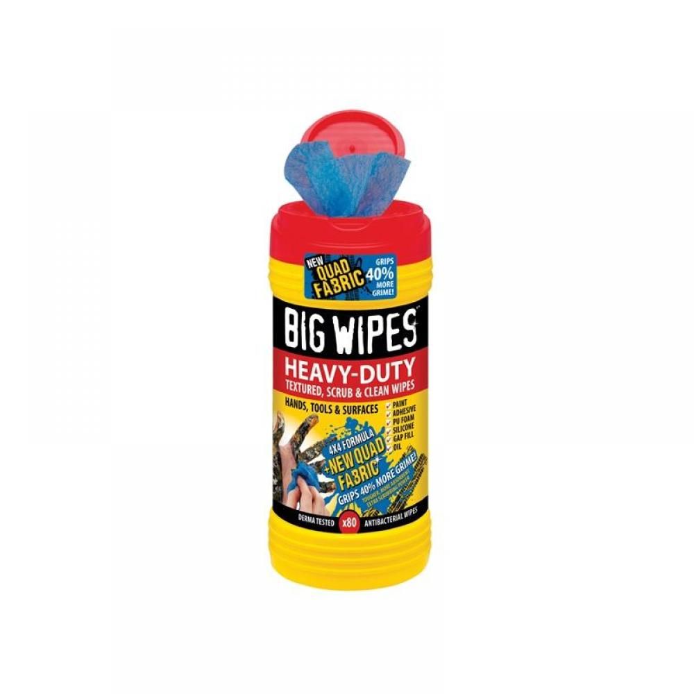 Big Wipes 80 Heavy Duty 4x4 Industrial Office Tools Surfaces Cleaning