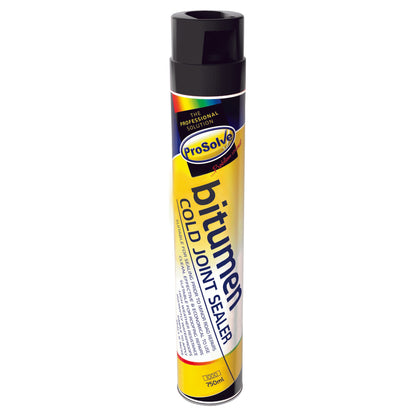 Prosolve Bitumen Cold Joint Sealer Aerosol 750ml adhesive tack coat Tarmac & Gutter Sealer