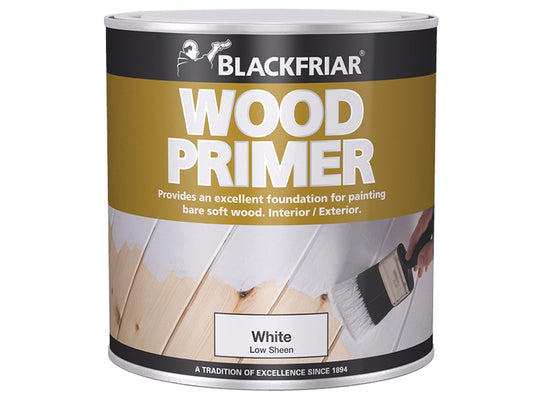 Blackfriar BF0370001F1 Wood Primer White 250ml
