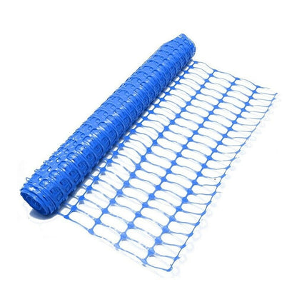 Yuzet 1m x 50m Blue Barrier mesh garden fence Heavy Duty High Density Plastic fencing