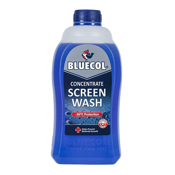 Bluecol Concentrate Screen Wash Window Car Van Windscreen Winter Clean