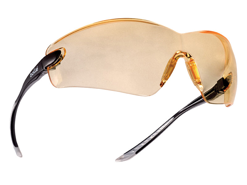 BolleSafety COBPSJ COBRA Safety Glasses - Yellow
