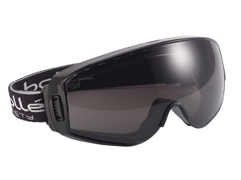BolleSafety PILOPSF Pilot PLATINUM� Ventilated Safety Goggles - Smoke