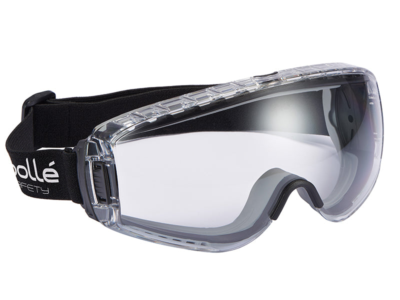 BolleSafety PILOPSI PILOT PLATINUM� Ventilated Safety Goggles - Clear