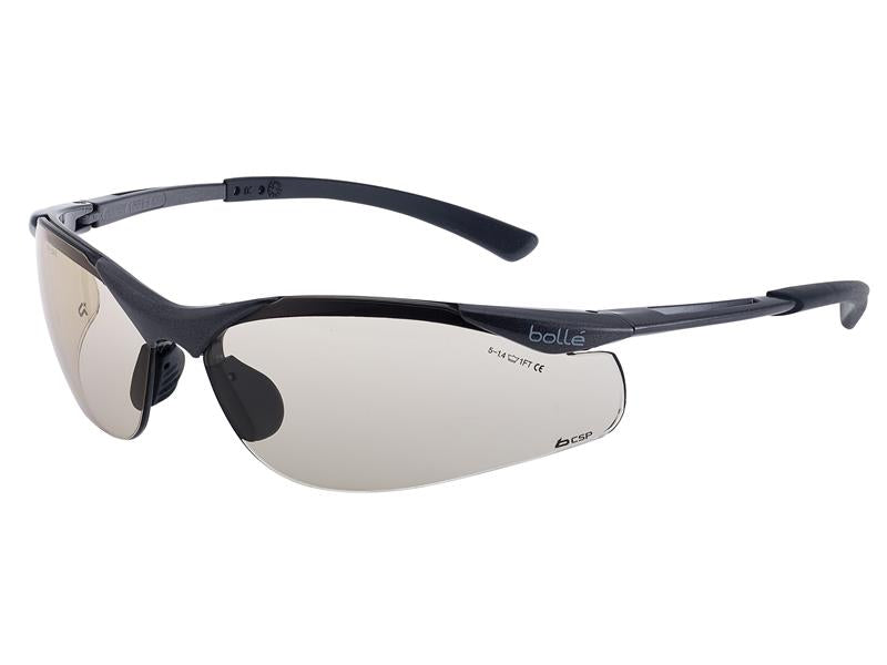BolleSafety PSSCONT-C10 CONTOUR PLATINUM� Safety Glasses - CSP