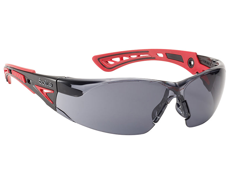 BolleSafety RUSHPPSF RUSH+ PLATINUM� Safety Glasses - Smoke