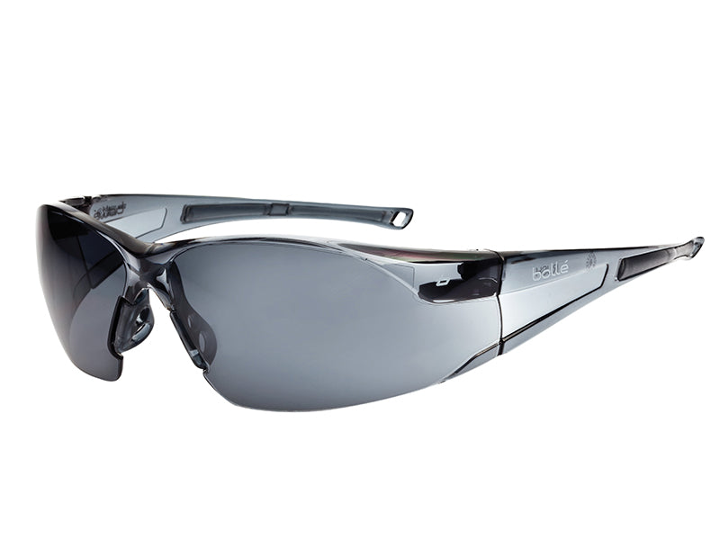 BolleSafety RUSHPSF RUSH Safety Glasses - Smoke