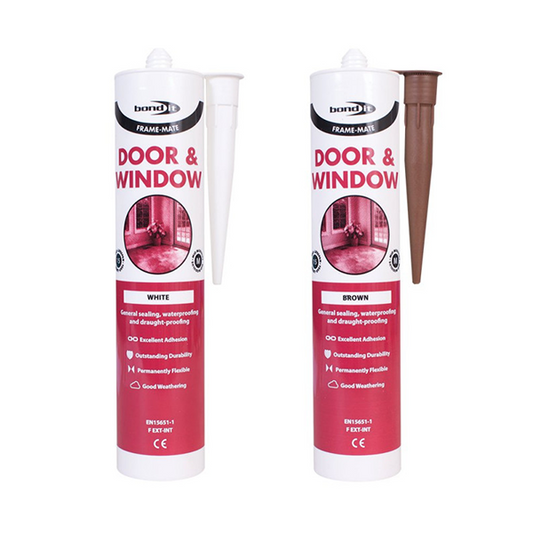 Bond it BDFM Frame Mate Door & window silicone for sealing and draught proofing