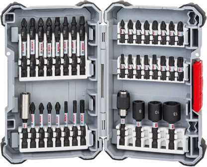 Bosch Professional 36 pieces Impact driver Bit Set (Impact Control, Pick and Click, Accessories for Impact Drivers)
