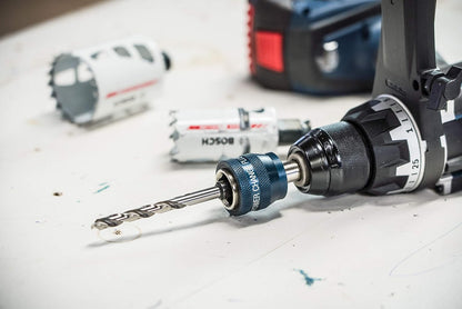 Bosch Professional 1x Power Change Plus Adapter (HEX 8.7 mm, HSS-G Drill Bit Ø 7.15 x 85 mm, Accessory Hole Saw)