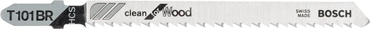 Bosch 2608630014 Professional 5 x Jigsaw blade T 101 BR Clean for Wood
