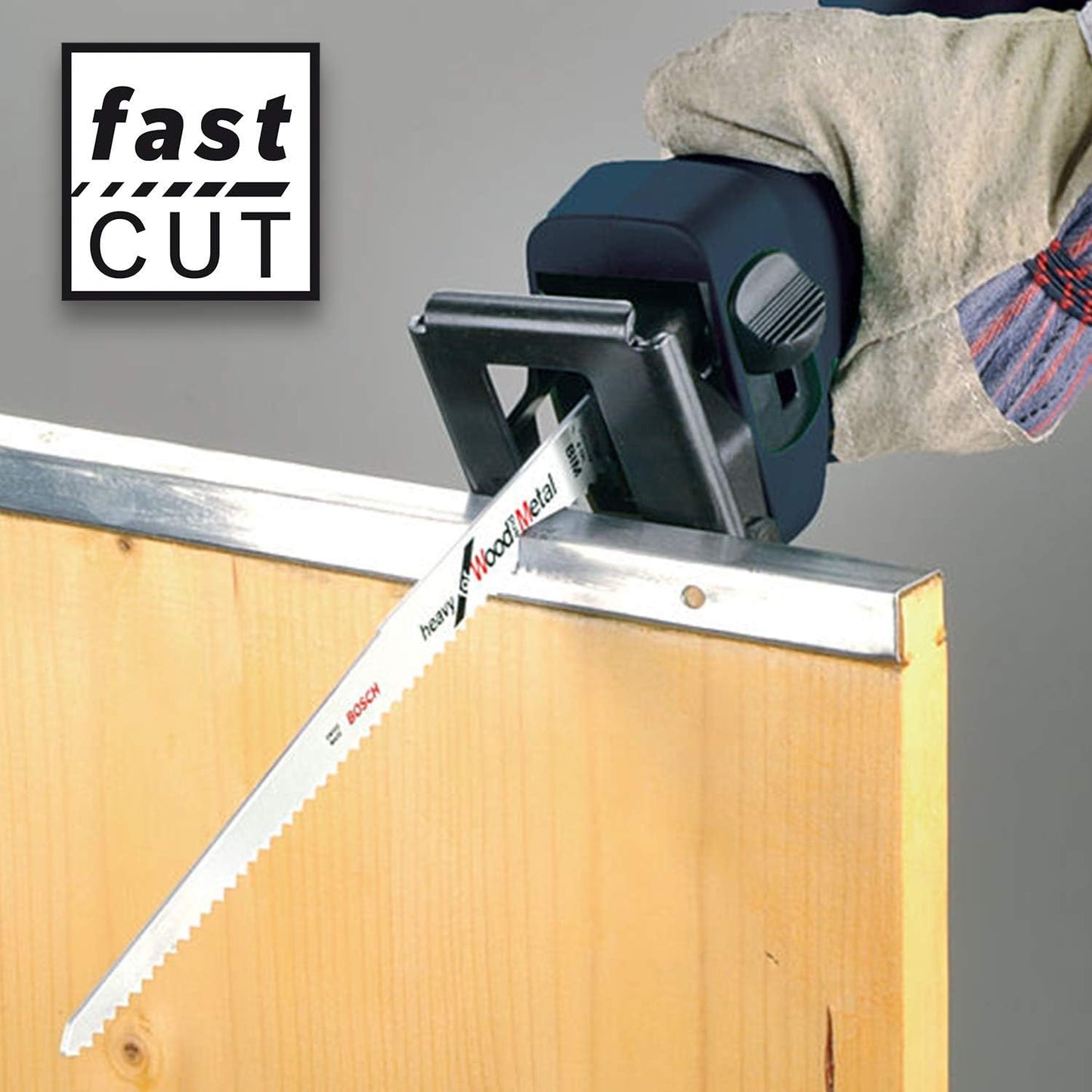 Bosch 2608654763 300mm Professional 5 pieces Sabre Saw Blades for Wood and Metal