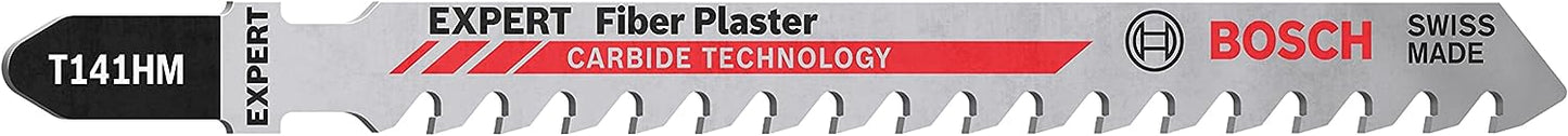 Bosch 2608900563 Professional 3x Expert ‘Fiber Plaster’ T 141 HM Jigsaw Blade