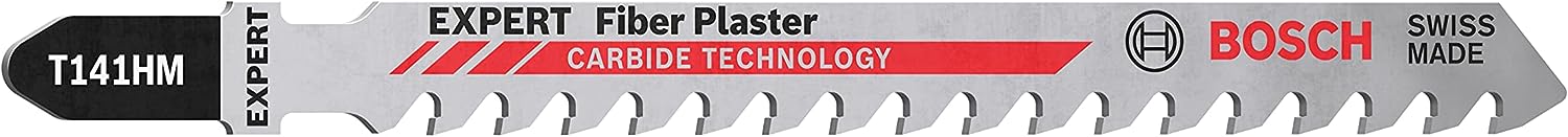 Bosch 2608900563 Professional 3x Expert ‘Fiber Plaster’ T 141 HM Jigsaw Blade