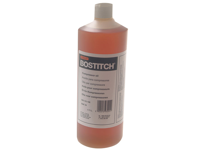 Bostitch ISOVG100 ISOVG100 SAE 30 1litre Compressor Oil