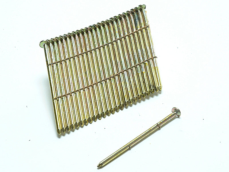 Bostitch S31090G8 28° Galvanised Smooth Shank Stick Nails 3.1 x 90mm (Pack 2000)